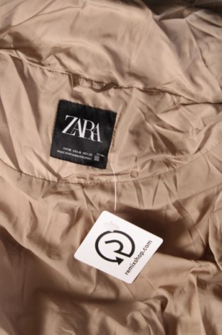 Дамско яке Zara, Размер M, Цвят Бежов, Цена 22,99 лв.