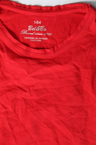 Kinder Shirt Bel&Bo, Größe 12-13y/ 158-164 cm, Farbe Rot, Preis € 3,99