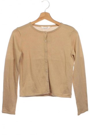 Kinder Strickjacke Coccodrillo, Größe 12-13y/ 158-164 cm, Farbe Beige, Preis 5,99 €