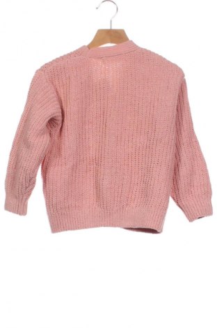 Kinder Strickjacke H&M, Größe 4-5y/ 110-116 cm, Farbe Rosa, Preis 7,49 €