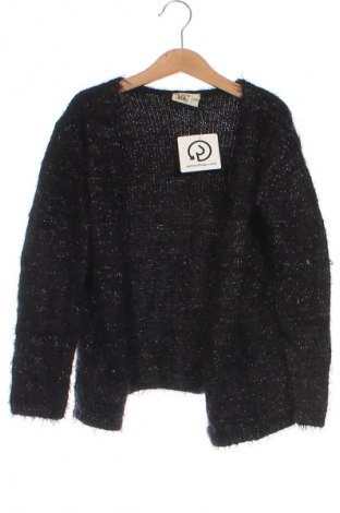 Kinder Strickjacke Infinity, Größe 6-7y/ 122-128 cm, Farbe Schwarz, Preis € 4,99