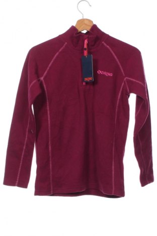 Kinder Fleece Shirt ZigZag, Größe 11-12y/ 152-158 cm, Farbe Lila, Preis € 5,99