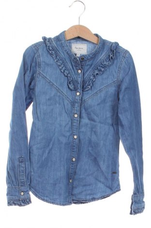 Dziecięca koszula Pepe Jeans, Rozmiar 8-9y/ 134-140 cm, Kolor Niebieski, Cena 27,99 zł