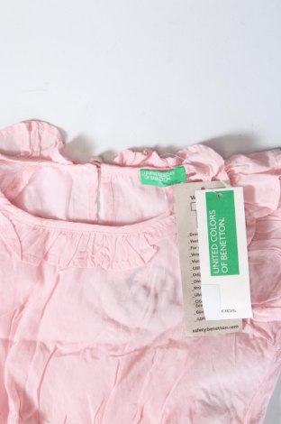 Παιδικό φόρεμα United Colors Of Benetton, Μέγεθος 18-24m/ 86-98 εκ., Χρώμα Ρόζ , Τιμή 25,26 €