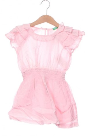 Kinderkleid United Colors Of Benetton, Größe 18-24m/ 86-98 cm, Farbe Rosa, Preis 25,26 €