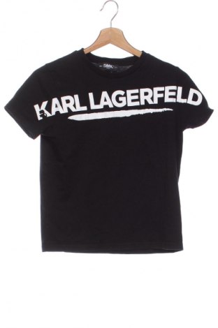 Παιδικό μπλουζάκι Karl Lagerfeld, Μέγεθος 10-11y/ 146-152 εκ., Χρώμα Μαύρο, Τιμή 12,49 €