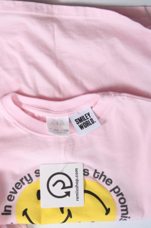 Kinder T-Shirt Zara, Größe 7-8y/ 128-134 cm, Farbe Rosa, Preis 4,99 €