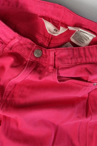 Kinderjeans H&M, Größe 8-9y/ 134-140 cm, Farbe Rosa, Preis 10,99 €