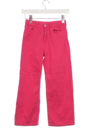 Kinderjeans H&M, Größe 8-9y/ 134-140 cm, Farbe Rosa, Preis 10,99 €