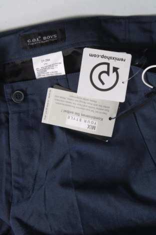 Pantaloni pentru copii G.o.l. Boys, Mărime 14-15y/ 168-170 cm, Culoare Albastru, Preț 44,99 Lei