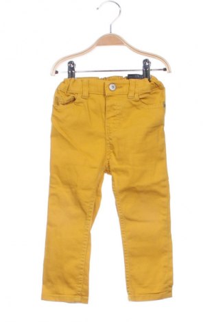 Pantaloni pentru copii H&M, Mărime 12-18m/ 80-86 cm, Culoare Galben, Preț 53,57 Lei