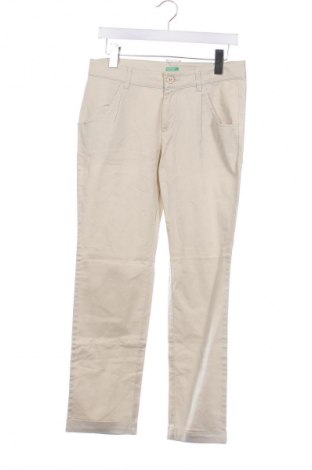 Pantaloni pentru copii United Colors Of Benetton, Mărime 15-18y/ 170-176 cm, Culoare Bej, Preț 92,99 Lei