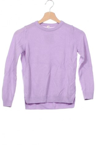 Kinderpullover Defacto, Größe 7-8y/ 128-134 cm, Farbe Lila, Preis € 6,49