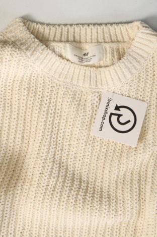 Dziecięcy sweter H&M, Rozmiar 6-7y/ 122-128 cm, Kolor ecru, Cena 32,99 zł