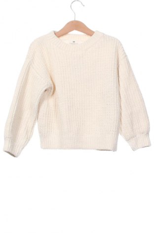 Detský sveter  H&M, Veľkosť 4-5y/ 110-116 cm, Farba Béžová, Cena  6,25 €