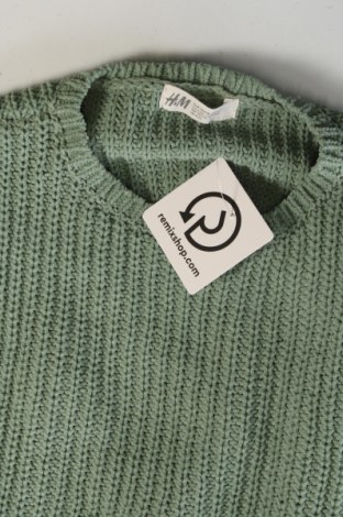 Dziecięcy sweter H&M, Rozmiar 4-5y/ 110-116 cm, Kolor Zielony, Cena 32,99 zł