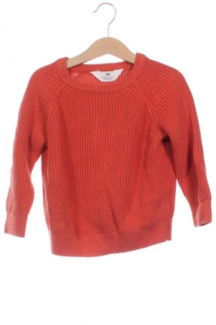 Kinderpullover H&M, Größe 2-3y/ 98-104 cm, Farbe Orange, Preis 5,49 €