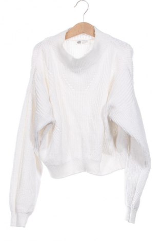 Dziecięcy sweter H&M, Rozmiar 10-11y/ 146-152 cm, Kolor Biały, Cena 25,99 zł