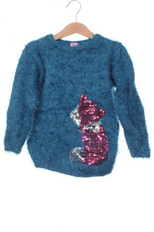 Kinderpullover Kiki & Koko, Größe 5-6y/ 116-122 cm, Farbe Blau, Preis 6,99 €