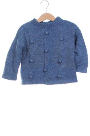 Kinderpullover Mango, Größe 18-24m/ 86-98 cm, Farbe Blau, Preis 5,49 €