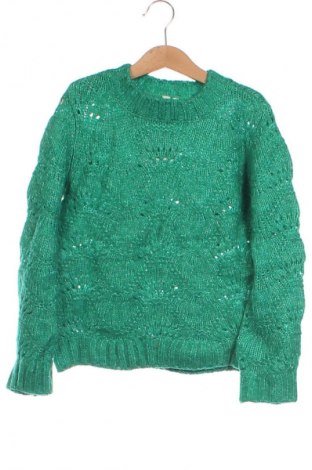 Dziecięcy sweter Pieces, Rozmiar 6-7y/ 122-128 cm, Kolor Zielony, Cena 28,99 zł