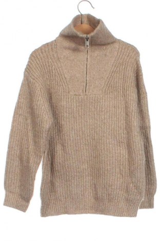 Kinderpullover Zara, Größe 6-7y/ 122-128 cm, Farbe Beige, Preis 6,99 €