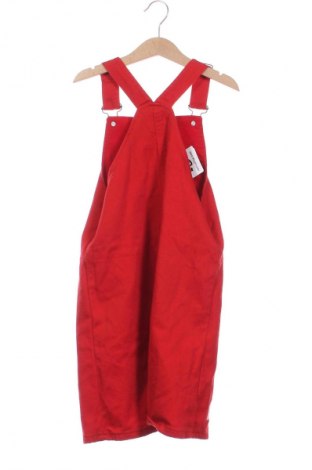 Kinder Latzkleid LC Waikiki, Größe 8-9y/ 134-140 cm, Farbe Rot, Preis 7,99 €