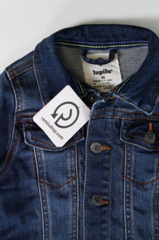 Kinder Jeansjacke Lupilu, Größe 18-24m/ 86-98 cm, Farbe Blau, Preis 8,99 €