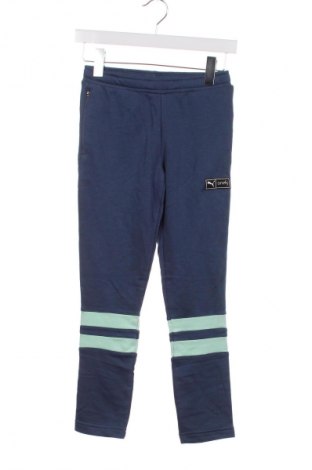 Kinder Sporthose PUMA, Größe 9-10y/ 140-146 cm, Farbe Blau, Preis 10,49 €