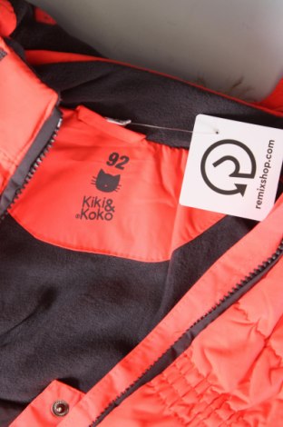 Kinderjacke Kiki & Koko, Größe 18-24m/ 86-98 cm, Farbe Orange, Preis 13,49 €