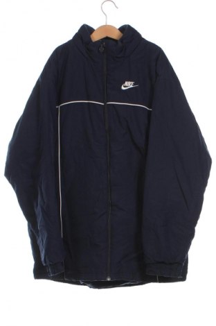 Kinderjacke Nike, Größe 12-13y/ 158-164 cm, Farbe Blau, Preis 21,99 €