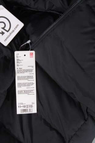 Geacă pentru copii Uniqlo, Mărime 11-12y/ 152-158 cm, Culoare Negru, Preț 139,99 Lei