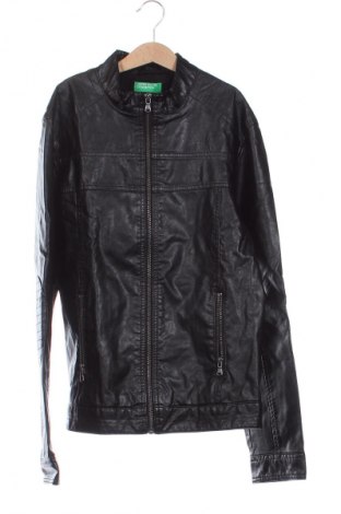 Kinderjacke United Colors Of Benetton, Größe 14-15y/ 168-170 cm, Farbe Schwarz, Preis 18,65 €