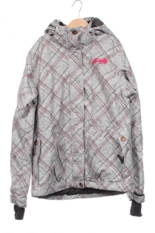 Kinderjacke für Wintersport Fire Fly, Größe 12-13y/ 158-164 cm, Farbe Grau, Preis € 12,49