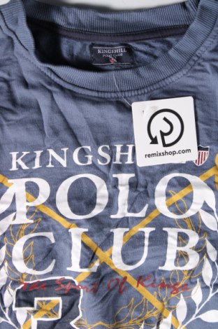 Мъжка блуза Kingshill Polo club, Размер XL, Цвят Сив, Цена 11,49 лв.