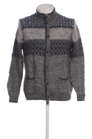 Herren Strickjacke, Größe L, Farbe Grau, Preis 11,49 €