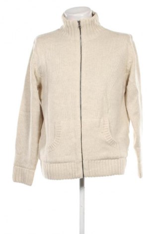 Herren Strickjacke, Größe L, Farbe Beige, Preis € 12,99