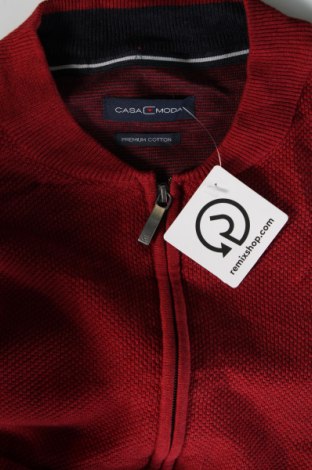 Herren Strickjacke Casa Moda, Größe XL, Farbe Rot, Preis € 23,99