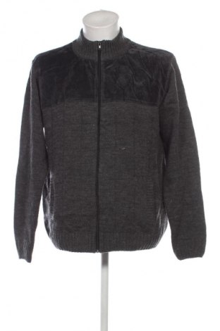 Herren Strickjacke Damart, Größe L, Farbe Grau, Preis € 9,99