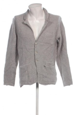 Herren Strickjacke Emilio Adani, Größe L, Farbe Grau, Preis 6,99 €