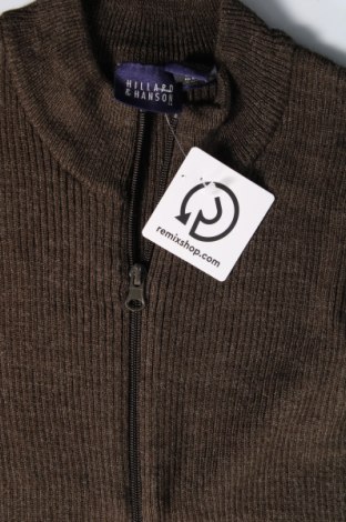 Herren Strickjacke Hillard & Hanson, Größe L, Farbe Grün, Preis € 12,99