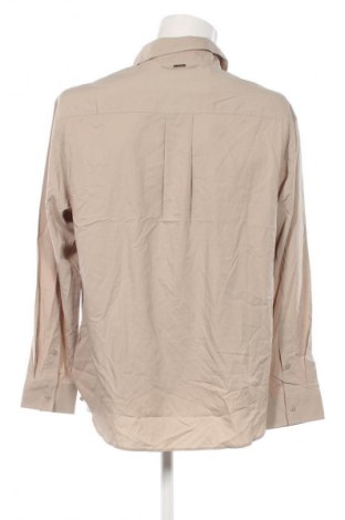 Herrenhemd, Größe L, Farbe Beige, Preis € 7,49