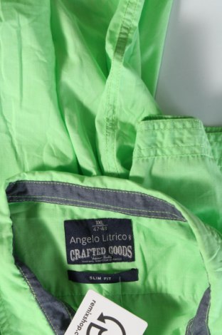 Cămașă de bărbați Angelo Litrico, Mărime 3XL, Culoare Verde, Preț 67,99 Lei