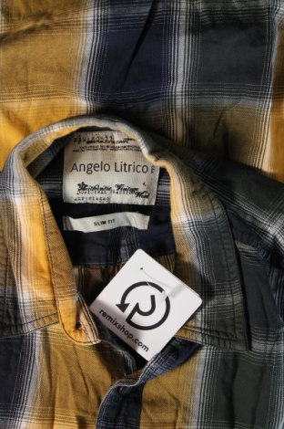 Herrenhemd Angelo Litrico, Größe M, Farbe Mehrfarbig, Preis € 9,49