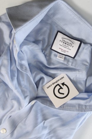 Męska koszula Charles Tyrwhitt, Rozmiar M, Kolor Niebieski, Cena 61,99 zł