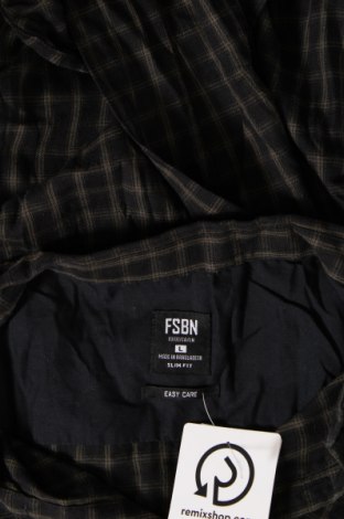 Herrenhemd FSBN, Größe L, Farbe Schwarz, Preis € 6,99