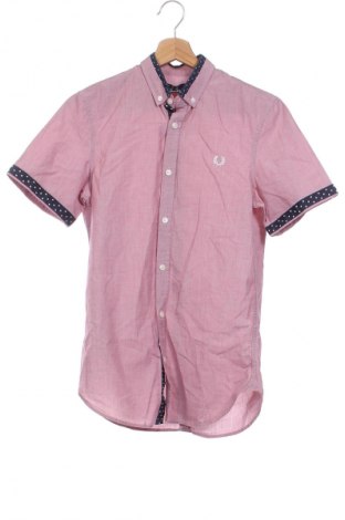 Herrenhemd Fred Perry, Größe XS, Farbe Rosa, Preis € 17,49