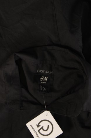 Herrenhemd H&M, Größe S, Farbe Schwarz, Preis € 8,49