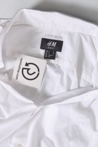 Męska koszula H&M, Rozmiar S, Kolor Biały, Cena 46,99 zł