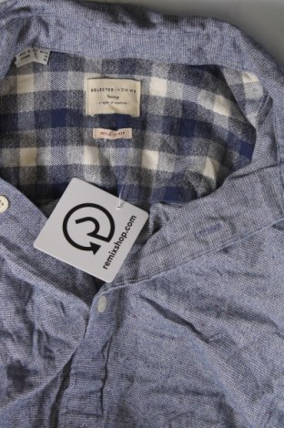 Herrenhemd Selected Homme, Größe M, Farbe Blau, Preis € 4,99